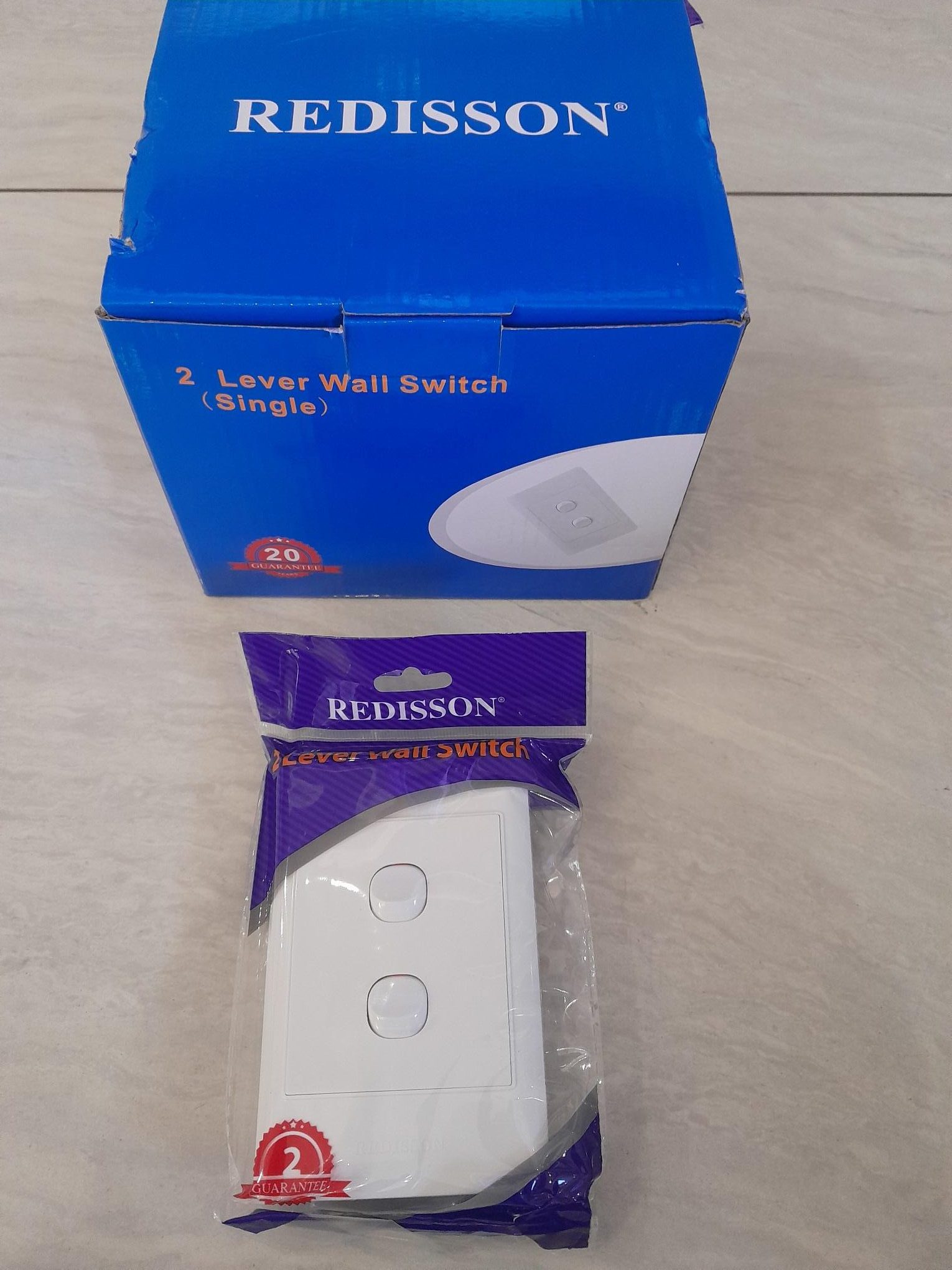 2 lever light switch