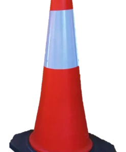 Traffic Cone 750mm with Black Base