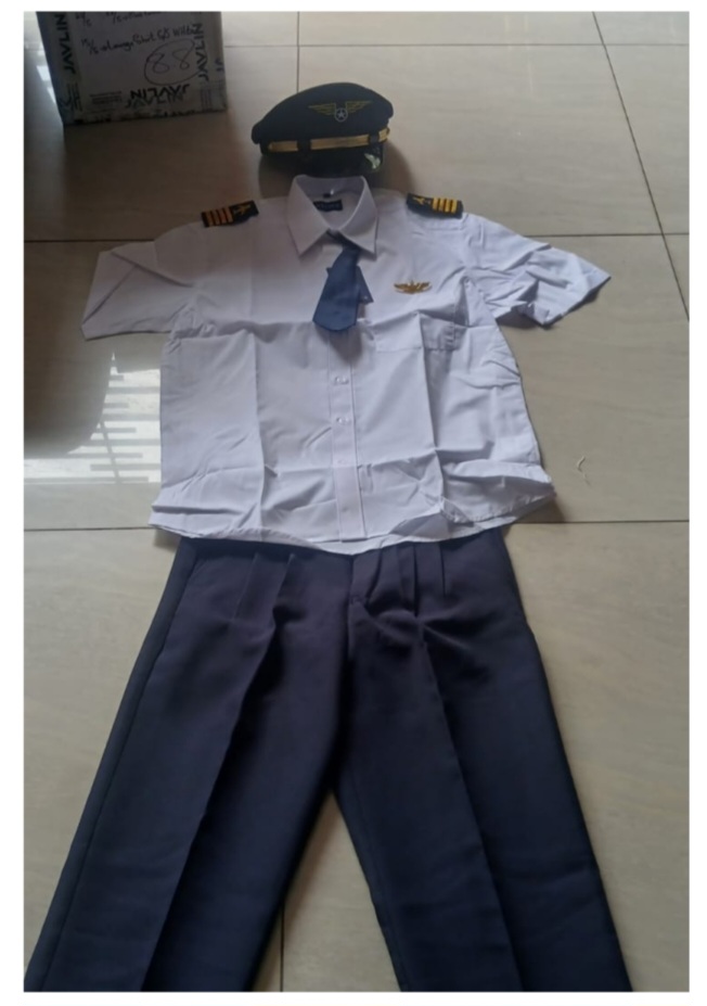 Career Day Pilot Costume Grade 7