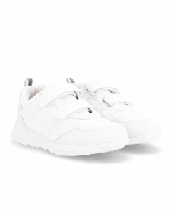 Toughees Younger Kids Velcro Trainers - WHITE